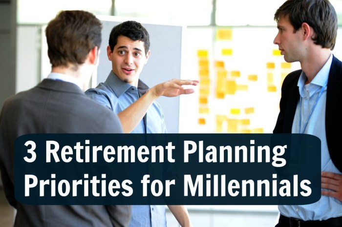 Retirement financial planning strategies for millennials